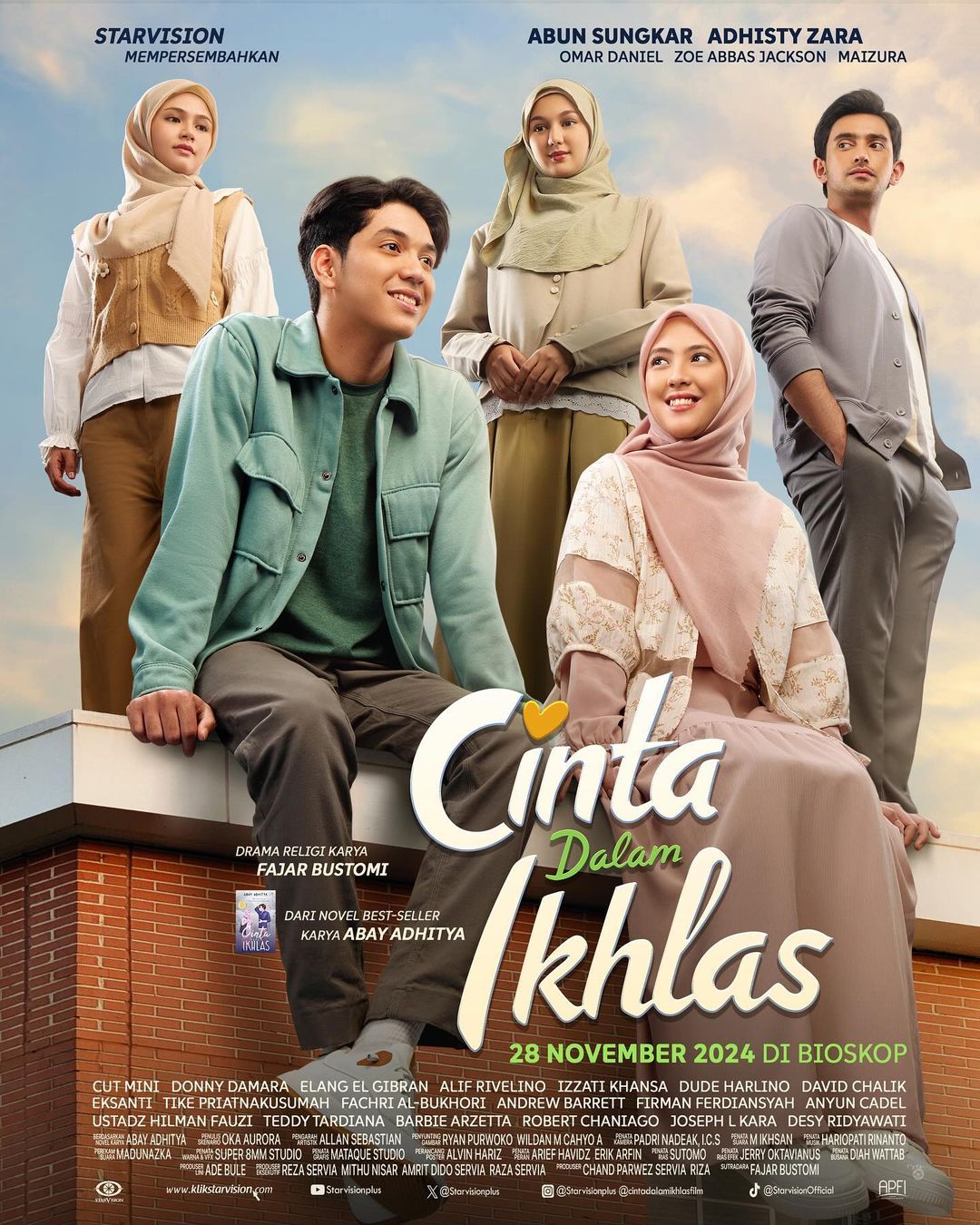 Besok Gala Premiere ‘Cinta dalam Ikhlas’ Digelar di Banjarmasin, Sejumlah Pemain Bakal Hadir: Catat Waktu dan Lokasinya