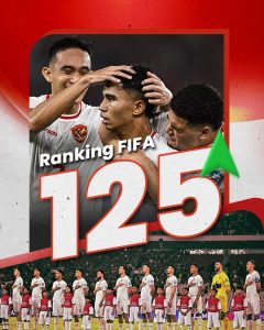 HORE! Ranking Terbaru FIFA Rilis dan Timnas Indonesia Ada Diperingkat 125 Dunia, Naik 5 Peringkat?