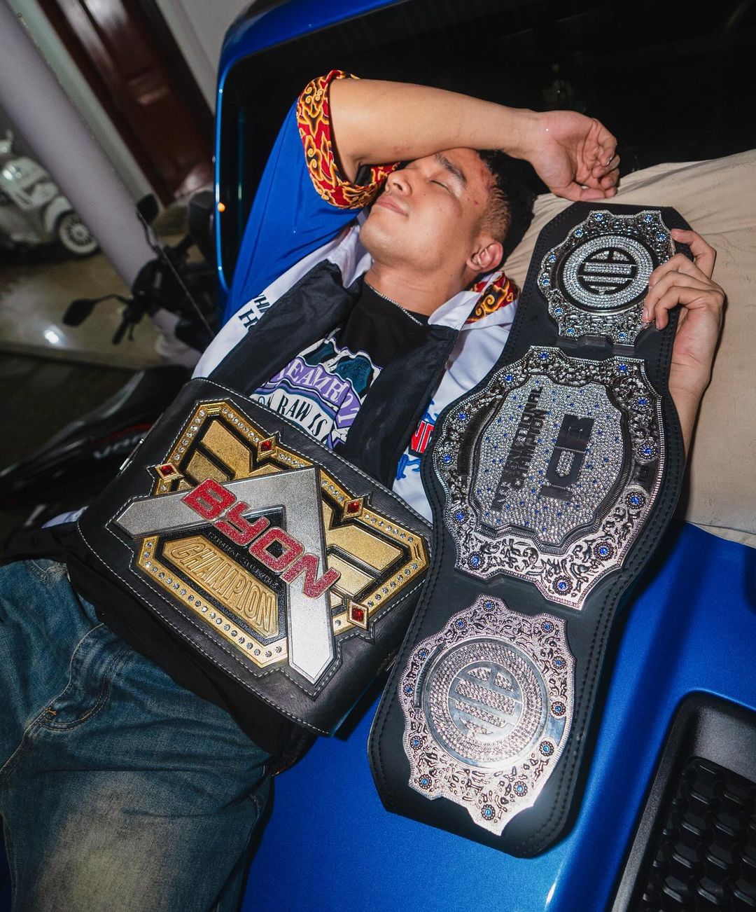 Fadly Faisal Berhasil Raih Sabuk ICB internasional Pertama di Asia Berkat Kalahkan Aisar dalam pertandingan Byon Combat