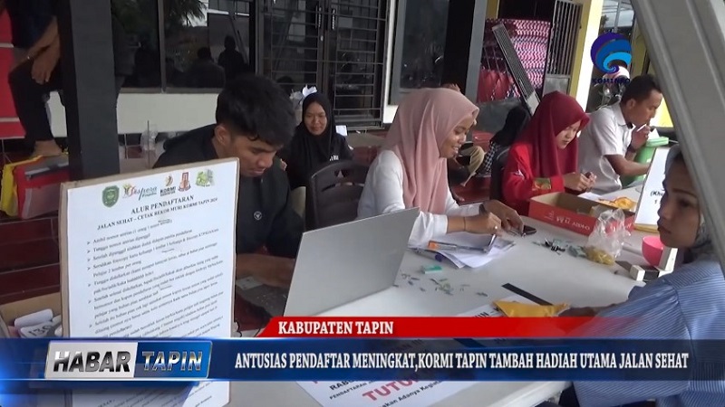 Jalan Sehat KORMI Tapin