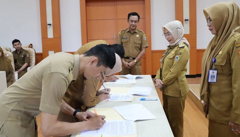 Disperkim Kalsel Pekerja Honorer